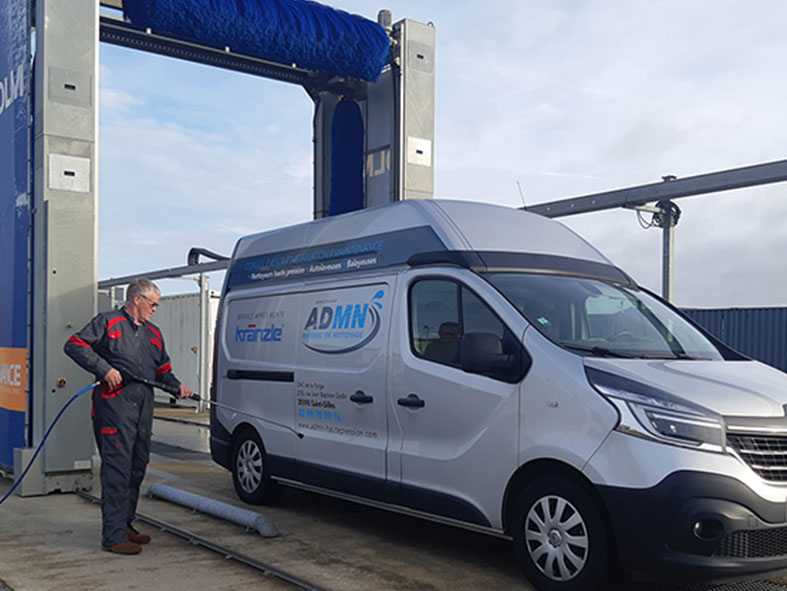 Centre de lavage PL poids lourds milizac, près de St Renan et brest